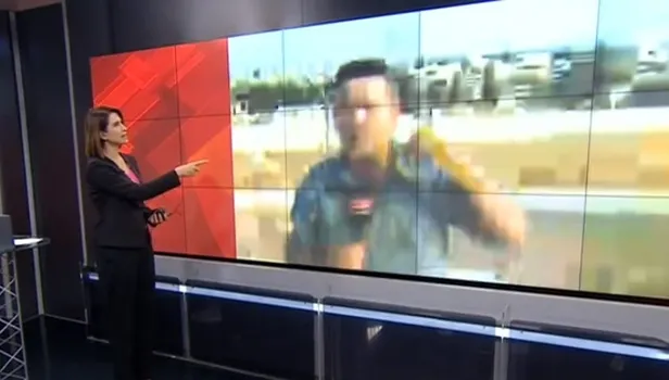 Barış Pınarı harekatı başladı! CNN Türk muhabiri canlı yayın yaparken Rasulayn böyle vuruldu | Videosunu izle