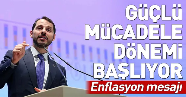 Bakan Albayrak'tan enflasyon mesajı