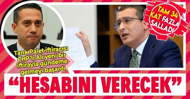 CHP Mersin Milletvekili Ali Mahir Başarır’ın yeni iftirasına Başkan Erdoğan’ın avukatından sert tepki: Hesabını verecek