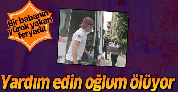 İstanbul Esenyurt’ta bir babanın yürek burkan feryadı: Lütfen yardım edin oğlum ölüyor