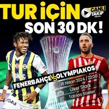 Fenerbahçe - Olympiakos | CANLI ANLATIM