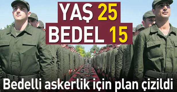Yaş 25 bedel 15