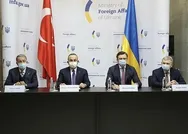 Türkiye - Ukrayna dışişleri ve savunma bakanlarının katıldığı toplantının ardından ortak bildiri yayımlandı
