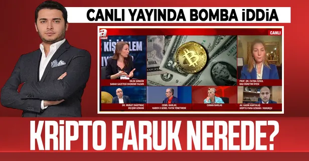 Kripto para vurguncusu Thodex'in kurucusu Fatih Faruk Özer nerede? Canlı yayında bomba iddia!