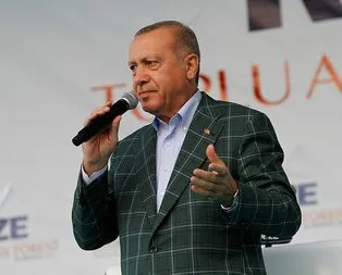 Başkan Erdoğan: Biz tehdit mehdit dinlemeyiz