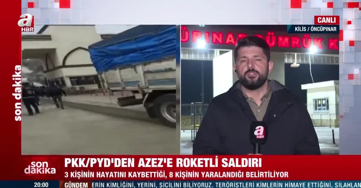 PKK/PYD'den Azez'e roketli saldırı