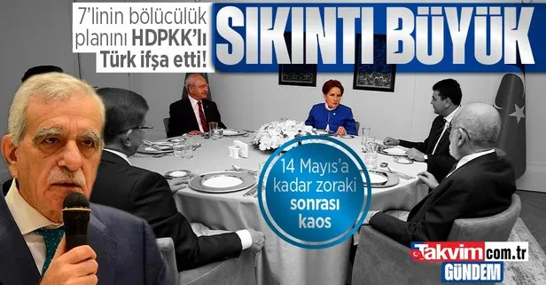 HDP’li Ahmet Türk’ten 7’li koalisyonda kaos açıklaması: Sıkıntı çıkar