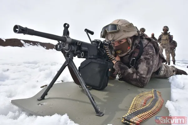 Kars'taki kadın PÖH'ler ve polisler görevlerinin başında! Teröristlerin korkulu rüyası - 21