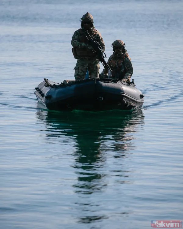 "Mavi Vatan 2019 Tatbikatı" devam ediyor | Deniz komandolarının çıkarma harekatı göz kamaştırdı - 25