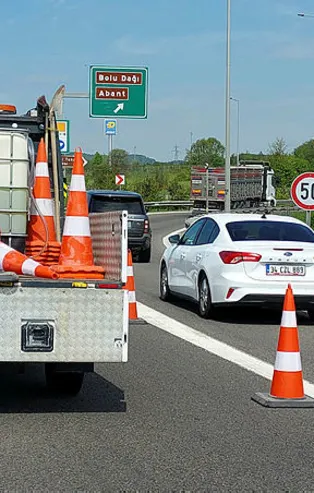 Bolu Dağı Tüneli İstanbul yönü trafiğe kapatıldı! Bugün başladı 35 gün sürecek