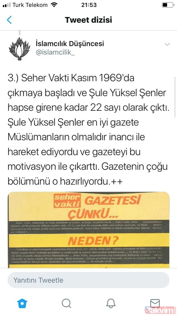 Usta gazeteci-yazar Şule Yüksel Şenler'in mücadeleye adanmış ömrü! - 5