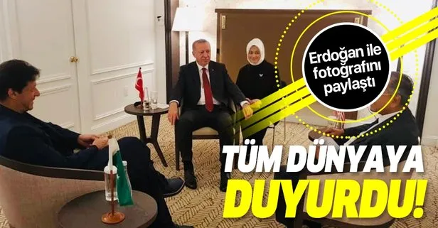Erdoğan ile olan fotoğrafını paylaşıp dünyaya duyurdu!