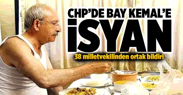 CHP’de ‘tüzük’ isyanı