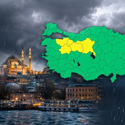 Meteoroloji’den 5 ile sarı kodlu uyarı: Yaz sıcağında gök gürültülü sağanak