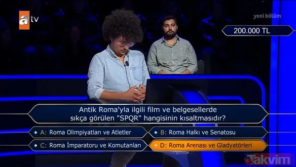 Kim Milyoner Olmak İster'de geceye damga vuran BMGK sorusu! Kenan İmirzalıoğlu'ndan Başkan Erdoğan'ın Dünya 5'ten büyüktür açıklamasına destek: Bu söze katılıyorum - 29