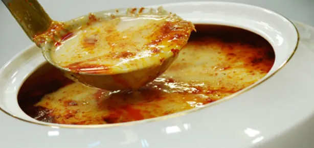 İftarda bir bardak su, bir kase çorba için