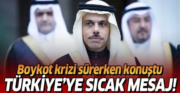 Suudi Dışişleri Bakanı Al Suud’dan dikkat çeken Türkiye açıklaması: İlişkilerimiz iyi ve mükemmel”