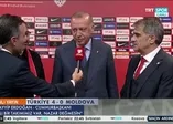 Başkan Erdoğan Türkiye-Moldova karşılaşmasını değerlendirdi! "Allah nazarlardan saklasın..."