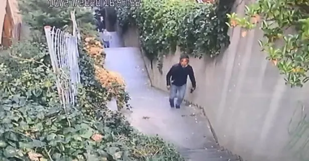 Tacizci hırsız kaçtı! Vatandaşlar kovaladı