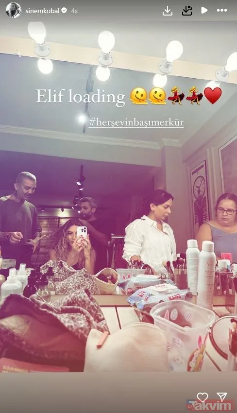 Set pozuna beğeni yağdı! 7 sene sonra setlere dönen Sinem Kobal’dan ilk paylaşım! Kenan İmirzalıoğlu’nun biricik eşi... - 8