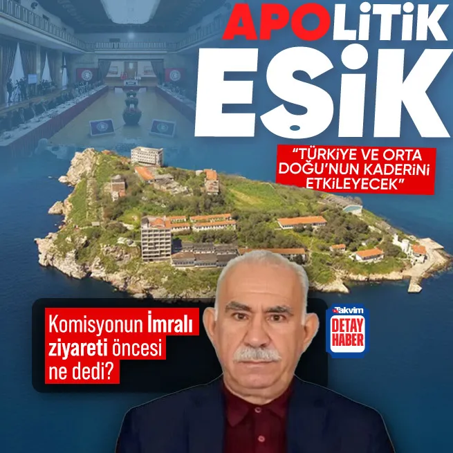 Komisyonun İmralı ziyareti öncesi Öcalandan yeni mesaj: Türkiye, Orta Doğu ve Kürtlerin kaderini etkileyecek tarihsel bir eşikteyiz