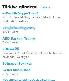 Son dakika: Erdoğan'ın sözleri Twitter'da dünya gündeminde!-1