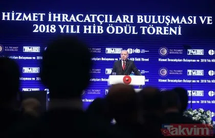 Başkan Erdoğan 2018 Yılı HİB Ödül Törenine katıldı: Tuzakları parçalayıp geçerek, yolumuza devam ediyoruz