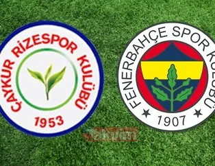 Çaykur Rizespor Fenerbahçe maçı hangi kanalda?