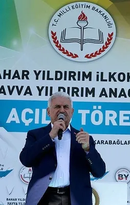 Başbakan Yıldırım İzmir'de konuştu