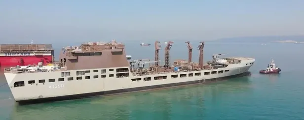 Donanmanın 2'nci büyük gemisi için geri sayım: "Derya'nın 2023'te envantere girmesi için çalışıyoruz"-4
