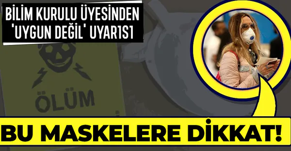 Bilim Kurulu Üyesi uyardı! Bu maskelere dikkat! N95 ve FFP2 tarzı maskeler...-1