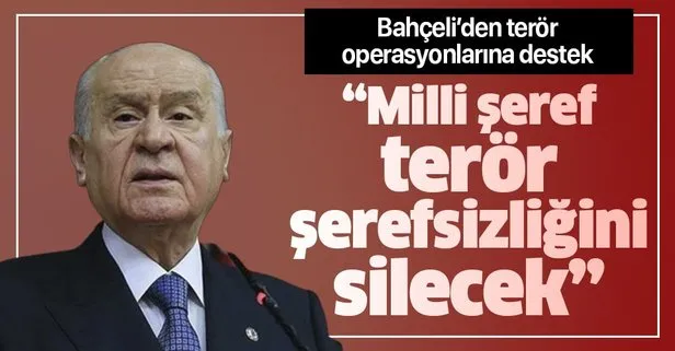 Son dakika: MHP lideri Bahçeli’den ’Pençe-3’ mesajı