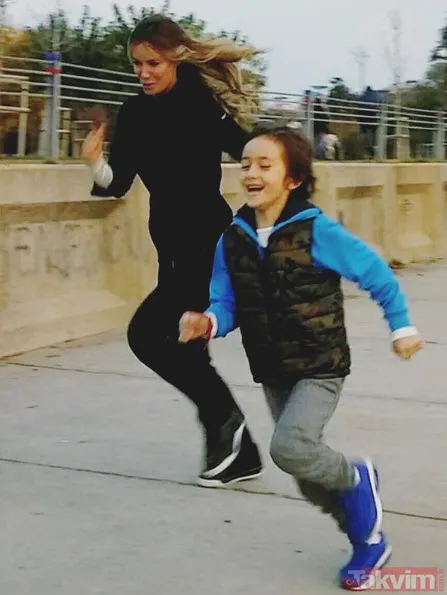 Arka Sokaklar'ın yıldızı Gamze Özçelik'in oğlu Murathan büyüdü, sosyal medyayı salladı! - 19