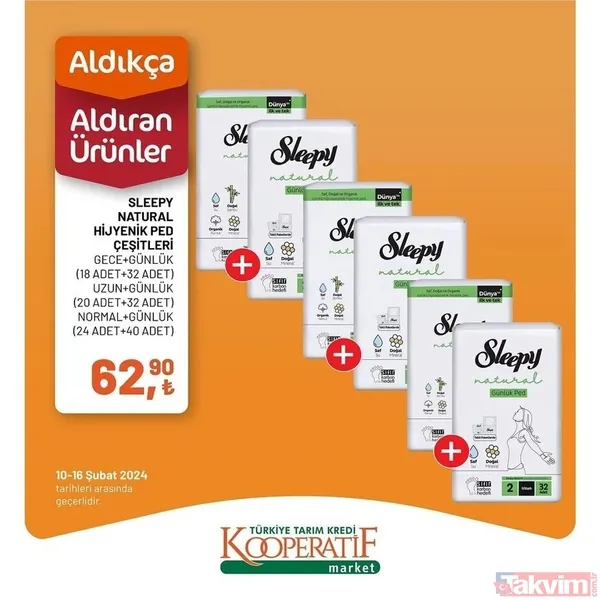 Tarım Kredi market 10-16 Şubat fiyat listesi! 41 üründe dev indirim! Peynir, 94.90 TL, Çay 54.90 TL, 6'lı kağıt havlu 54.90 TL... - 49