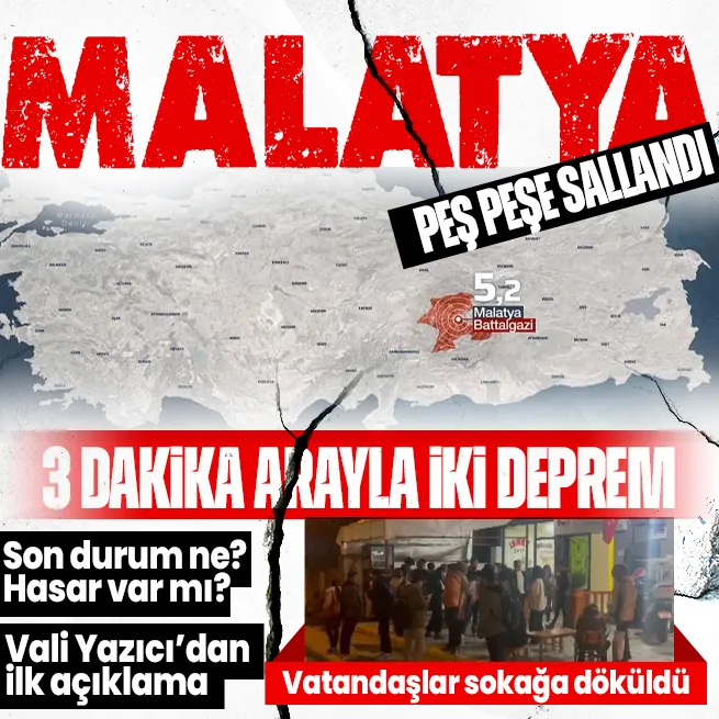 Son dakika Malatyada 5.2 büyüklüğünde deprem! Az önce deprem mi oldu? 23 KASIM 2023 AFAD - KANDİLLİ son depremler listesi! Kahramanmaraş, Adıyaman, Gaziantep...