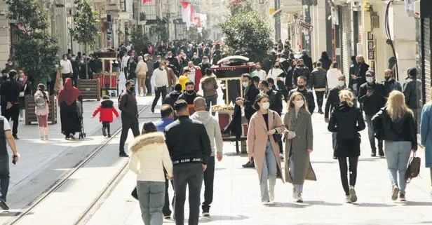 Türkiye’de tüm tedbirlere rağmen vaka sayıları arttı! İstiklal Caddesi’nde turistler maskesiz