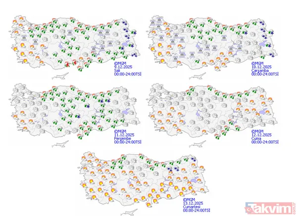 Kar soğuğu hızlandı: İstanbul o tarihte beyaz gelinliğini giyecek! 4 il risk haritasında - 8