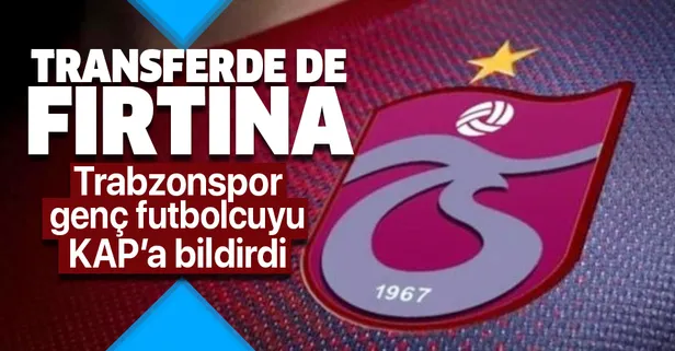 Son dakika | Trabzonspor Muhammet Taha Tepe transferini KAP'a bildirdi-1