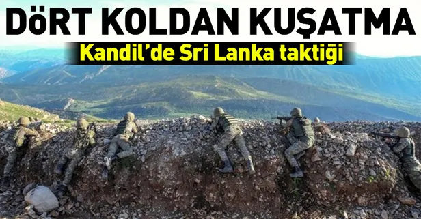 Kandil'de Sri Lanka taktiği