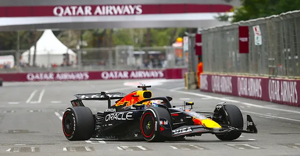 Azerbaycan GP'de kazanan Max Verstappen!