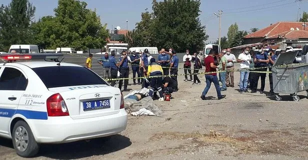 Son dakika: Kayseri’de kan donduran olay: Yanan araçların yanında vurulan şahıs hayatını kaybetti