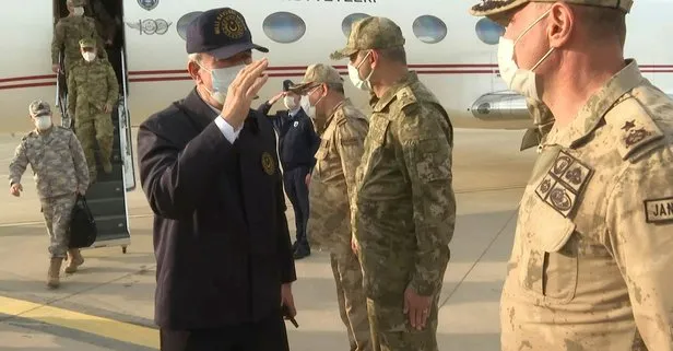 Son dakika! Milli Savunma Bakanı Hulusi Akar Pençe-Şimşek operasyonu için Şırnak’ta