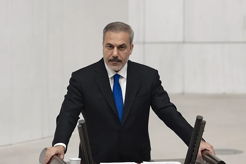 Dışişleri Bakanı Hakan Fidan TBMM'de konuştu (Fotoğraf: AA)