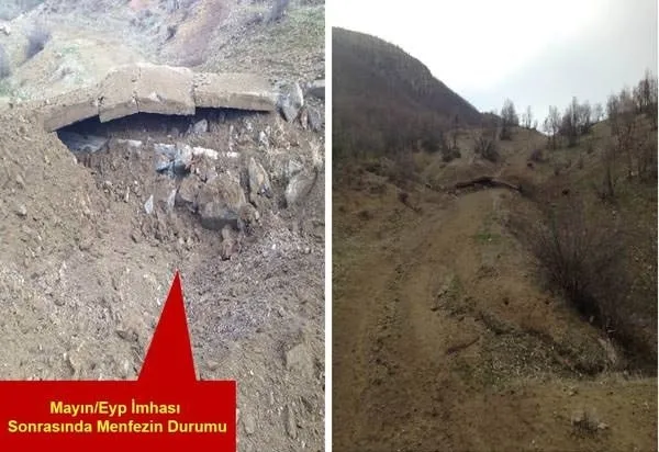 Diyarbakır'da terör örgütünün 13 sığınağı bulundu-13