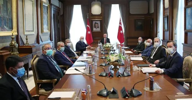 Son dakika: Yüksek İstişare Kurulu Başkan Erdoğan liderliğinde toplandı