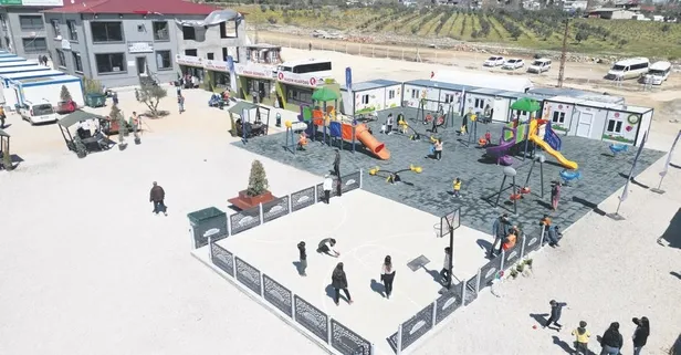 Kalyon konteyner kent 3 bin depremzedenin yuvası oldu