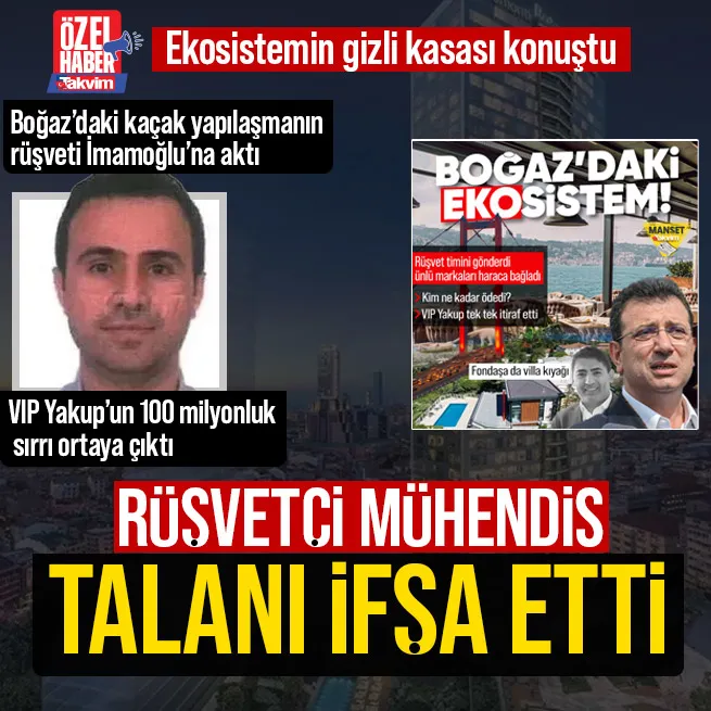 Ekrem İmamoğlu’nun rüşvet mühendisi itiraf etti!