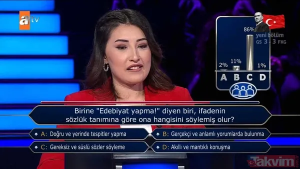 Kenan İmirzalıoğlu'nun sunduğu Kim Milyoner Olmak İster'de ‘haçan’ sorusu geceye damga vurdu! Bakın aslında ne anlama geliyormuş - 18