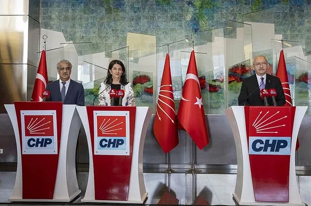 Muhalefetin HDP taktiği! CHP terörün siyasi ayağıyla görüştü İyi Parti sessizliğe büründü