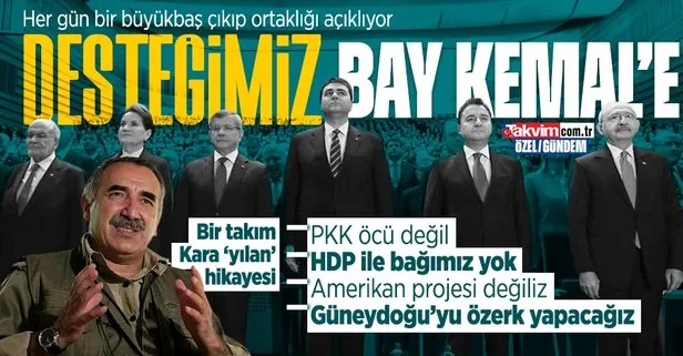 PKK elebaşları Kemal Kılıçdaroğlu’na destek açıklaması için sıraya dizildi! Bese Hozat ve Sabri Ok’tan sonra şimdi de Murat Karayılan!